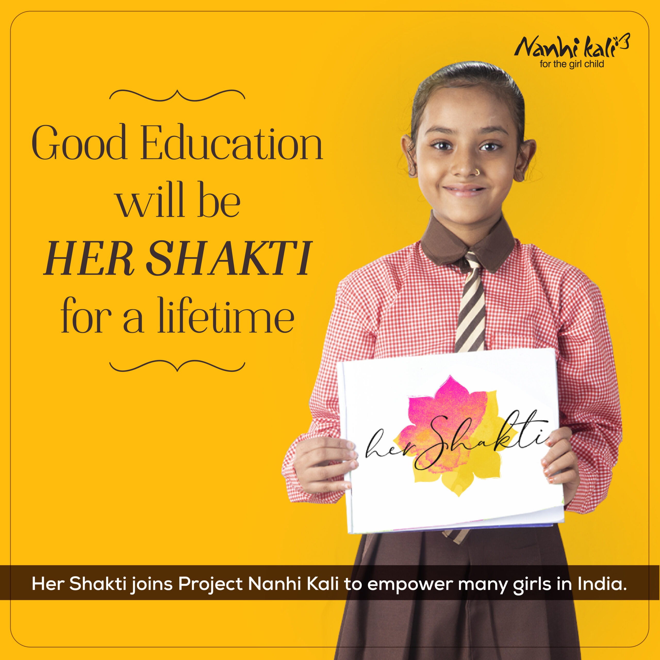 Nanhi Kali + Her Shakti collaboration